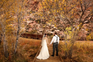 Fall Red Rock Canyon Wedding