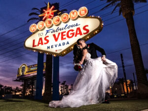 Las Vegas Sunset wedding