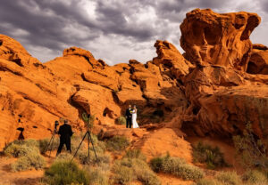 Las Vegas Fire Rock Wedding