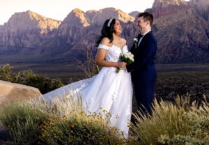 Las Vegas Wedding Couple