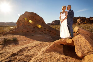 Scenic Valley Of Fire Wedding