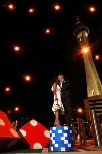 Stratosphere wedding