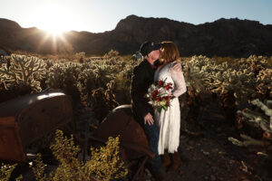 Sunset Cactus and Lace Wedding