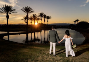 Sunset Elopement Las Vegas