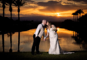 Sunset Wedding Las Vegas