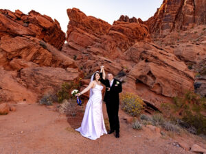 Valley of Fire Visitor Center Wedding