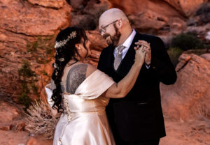 Valley of Fire Wedding Dance