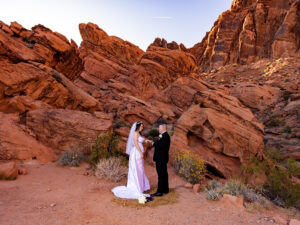 Wedding Ceremony At Valley of Fire Visitors Center