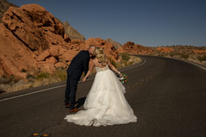 Wedding in the desert